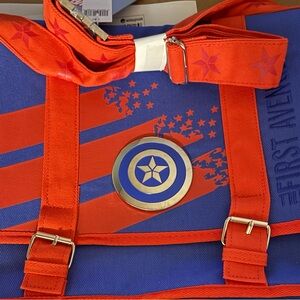 Captain America Themed Messenger Bag